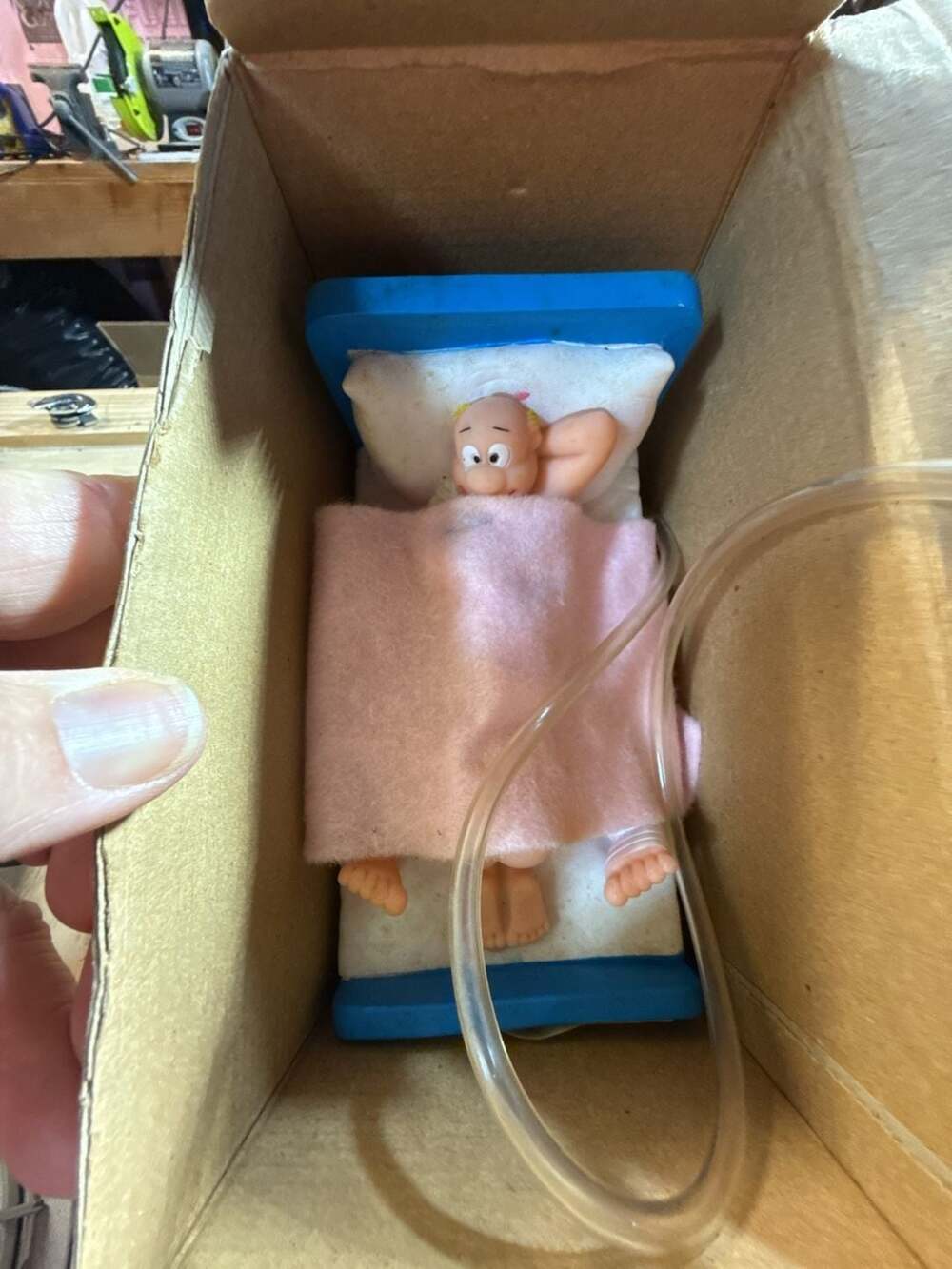 Vintage Rare The Lucky Guy Adult Novelty Toy in Original Box (Z)